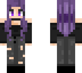 purple hair