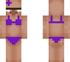 purple villager bikini?