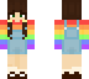 rainbow girl