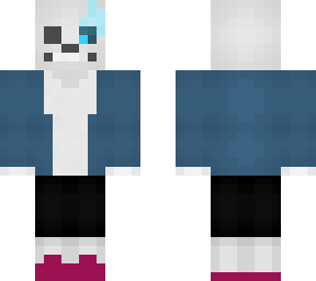 sans glowing eye
