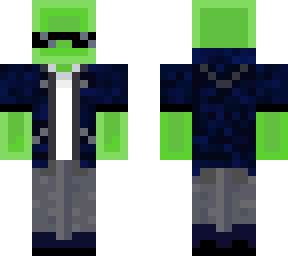 slime bro with leather jacket
