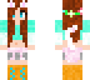 spring cat girl