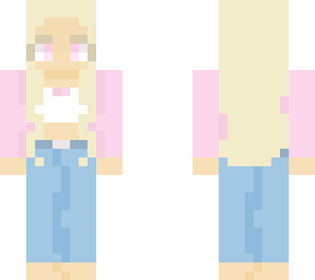 syncxrxly_mina roblox minecraft skin