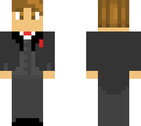 tailored suit with bowtie