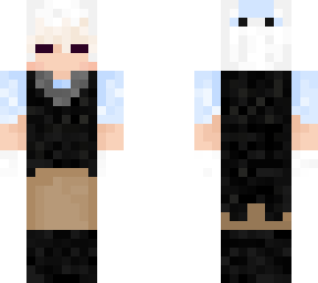 white haired goat.. person..