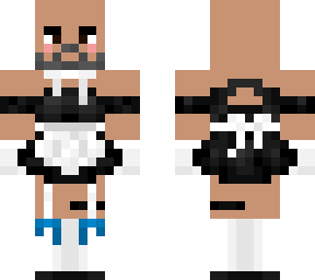 (baldboldbear skin) (maid outfit)