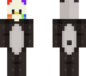 (pride ver) sona with panda onesie (the panda onesie not mine)
