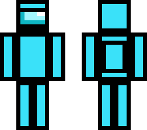 among us cyan