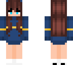 amy in blue