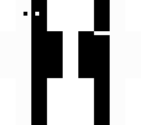 black and white