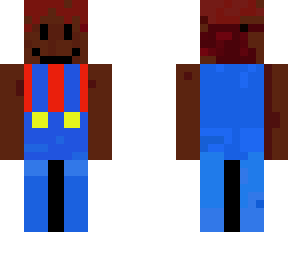 black bacon head mario gru