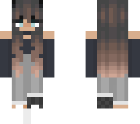 black eared girl