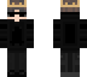 black hoodie boy