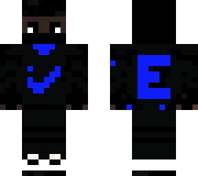 black man with nike hoodie