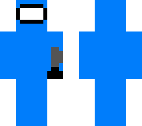 blue among us (c) character imposter