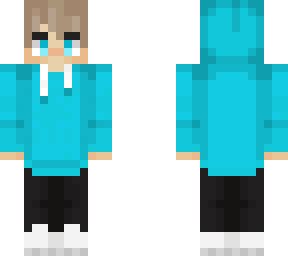 blue and white boy