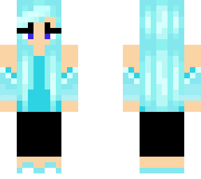 blue girl