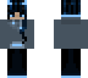 blue glow demon