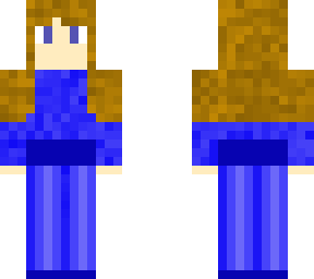 blue person