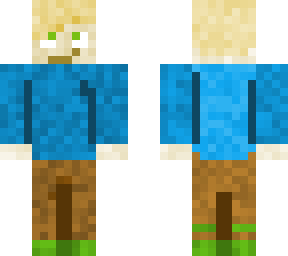 blue shirt