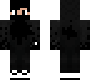 cool boy with mask rough draft white