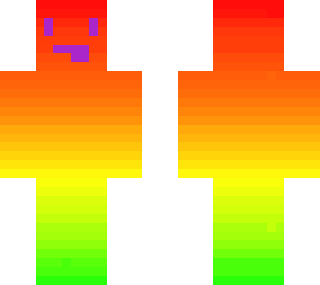 coolest rainbow skin ever!!!!!!!!!!!!!!!!!!!!!!!