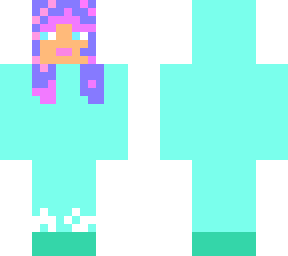 cyan girl!!
