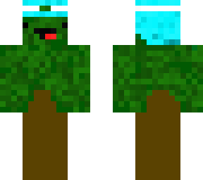 derpy tree with hat