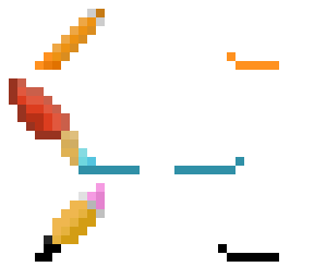draw, paint, write