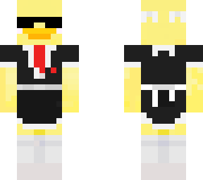 duck in suit