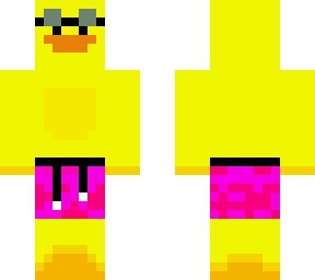 duck skin swimming