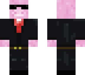 elegant pig man