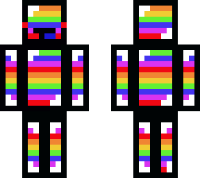 evil rainbow skeppy