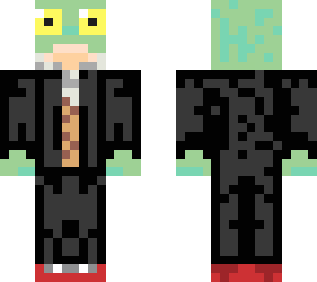 frog in a tuxedo