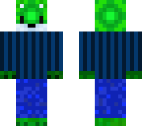 green fox withe t-shirt