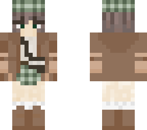 green hat girl