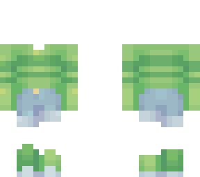 green sweater -ob-