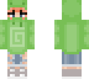 me in da frog hoodie <3 (final!)