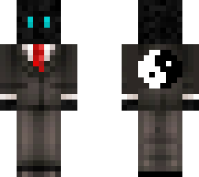 me in suit with yin yang on back