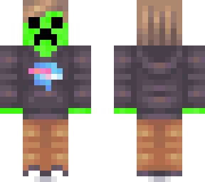 mrbeast with creeper face
