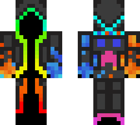music ninja with a creeper on his back!