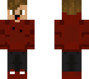 my skin but red