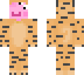 peppa in a tiger suit