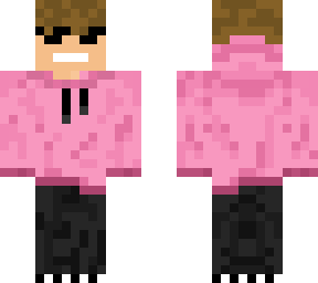 pink hoodie boy