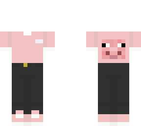 pink pig uniform (slim)