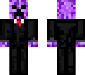 purple creeper with suit rough