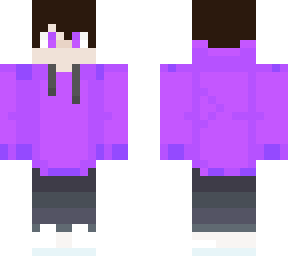 purple gamer boy