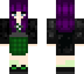 purple hair slytherin