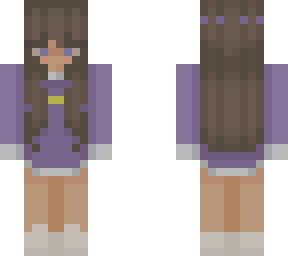 purple sweater