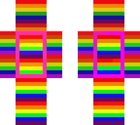rain bow skin